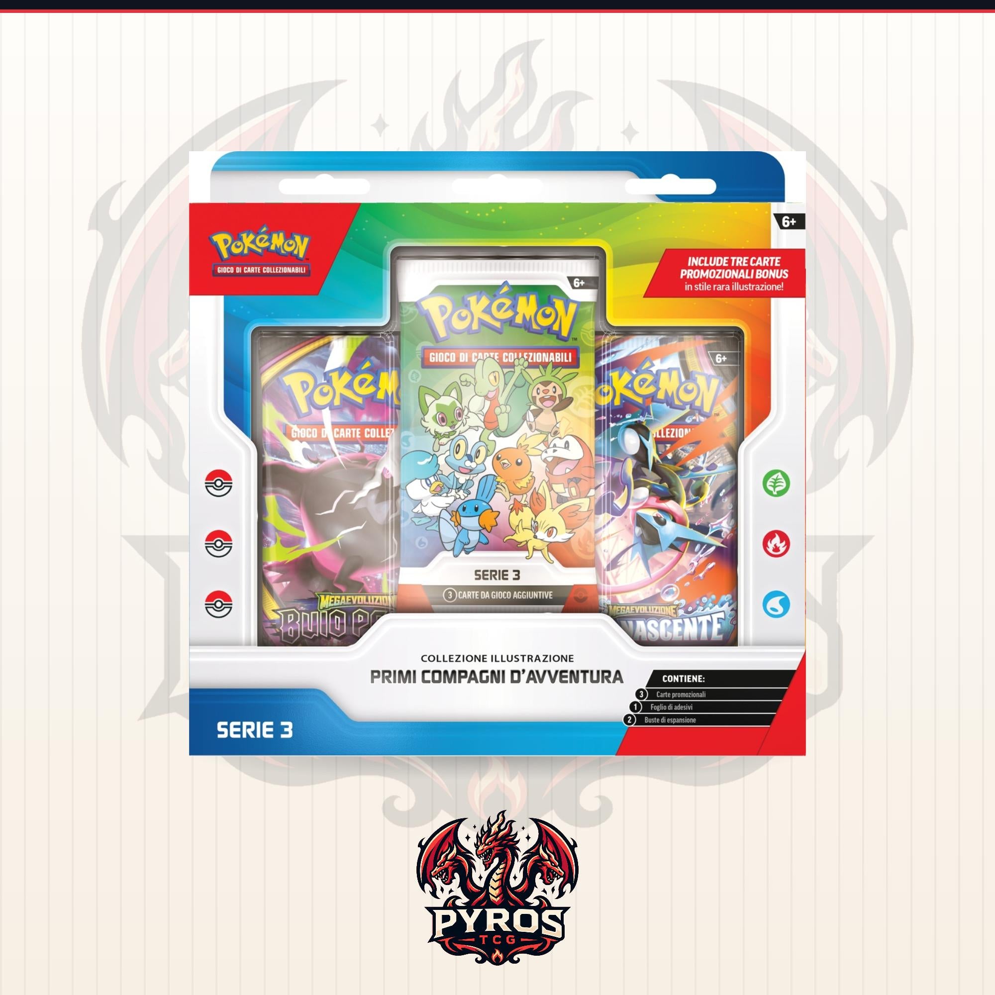 Pokémon Collezione Primi Compagni di Avventura SERIE 3 (ITA)