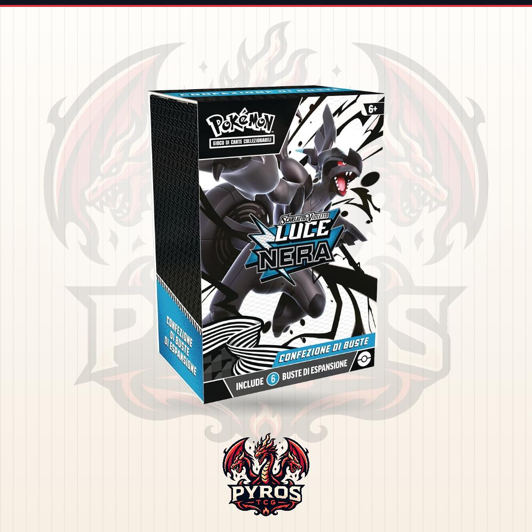 Bundle Pokémon Luce Nera | 6 Bustine (ITA)