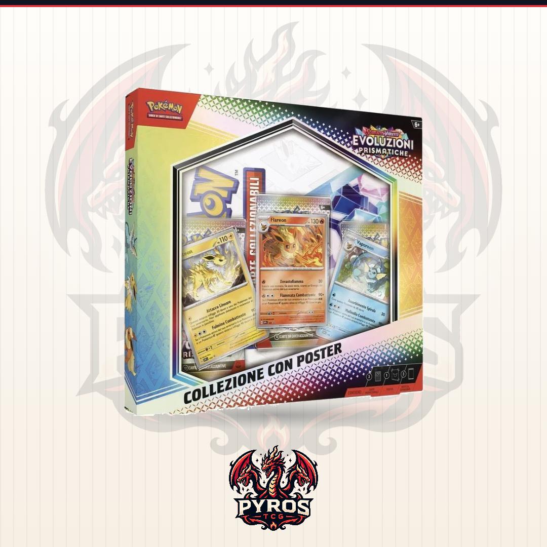 Pokémon Evoluzioni Prismatiche - Collezione con Poster ITA