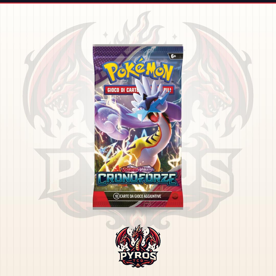 Pokémon Bustina Cronoforze ITA - GIOCO DI CARTE COLLEZIONABILI SIGILLATE CON ARTWORK CASUALE IN ITALIANO