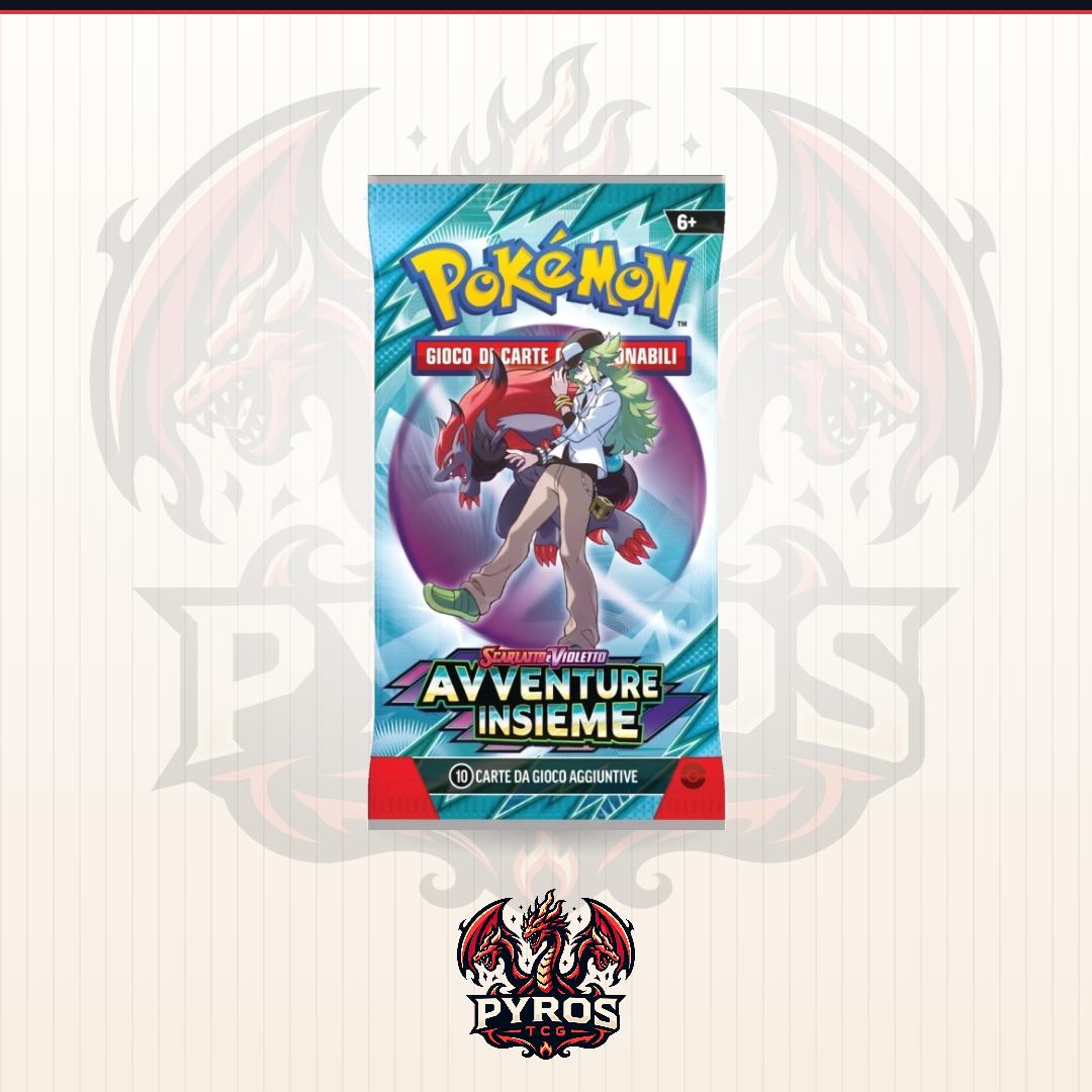 Pokémon Bustina Avventure Insieme ITA - GIOCO DI CARTE COLLEZIONABILI SIGILLATE CON ARTWORK CASUALE IN ITALIAN