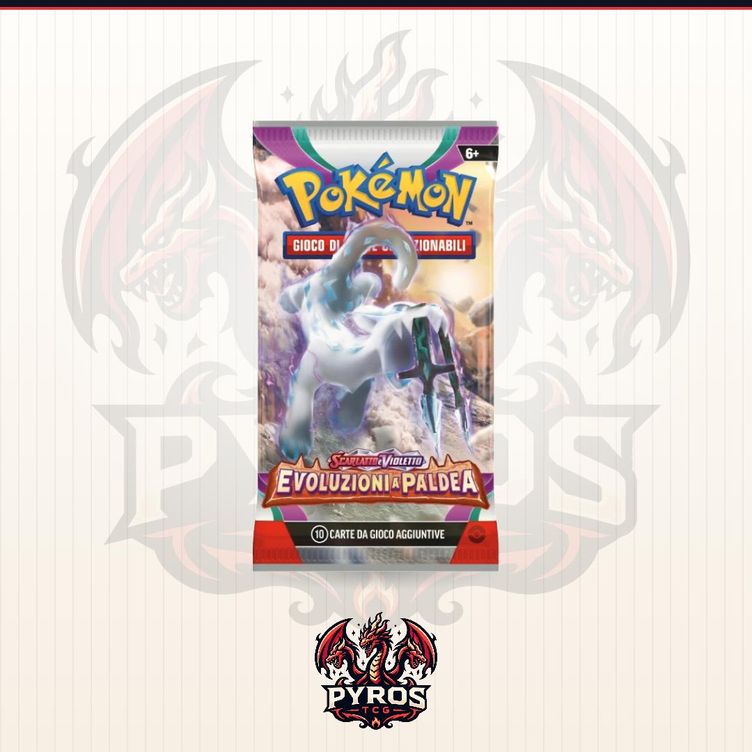 Pokémon Bustina Evoluzioni a Paldea ITA - GIOCO DI CARTE COLLEZIONABILI SIGILLATE CON ARTWORK CASUALE IN ITALI
