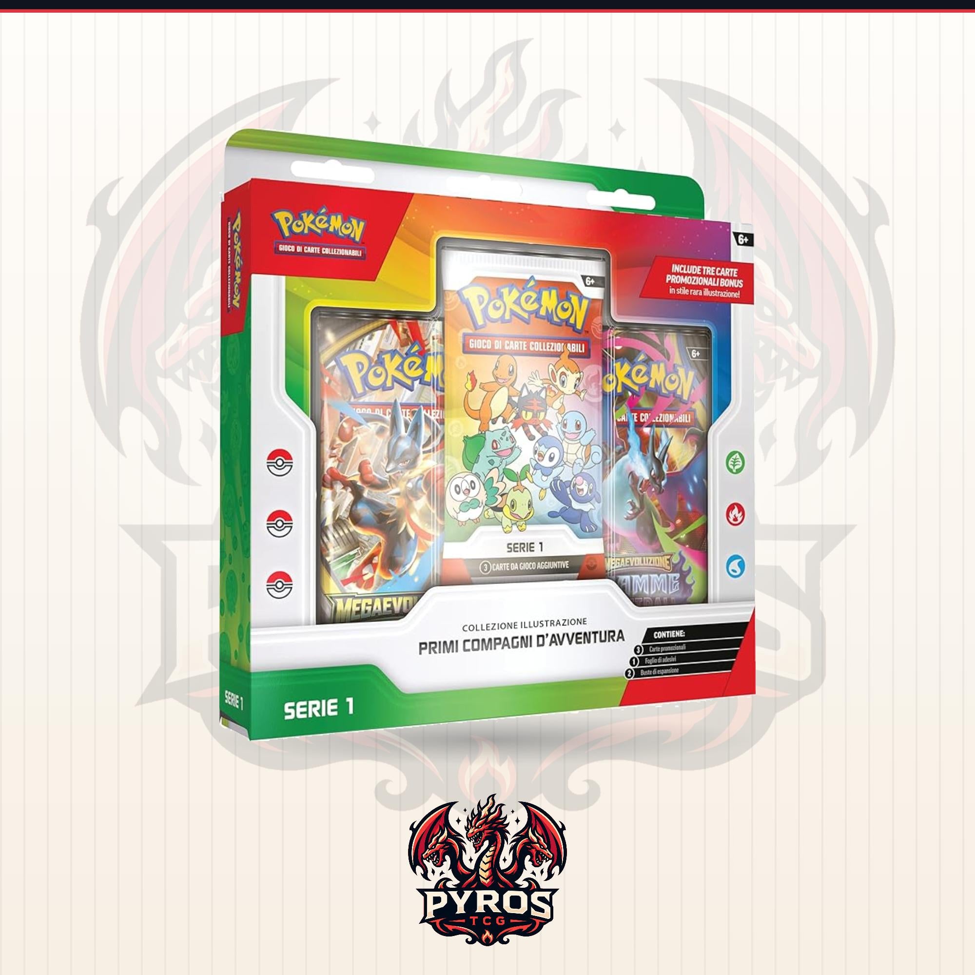 Pokémon Collezione Primi Compagni di Avventura SERIE 1 (ITA)
